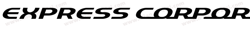 EXPRESS Corporate Display092309 Bol字体转换